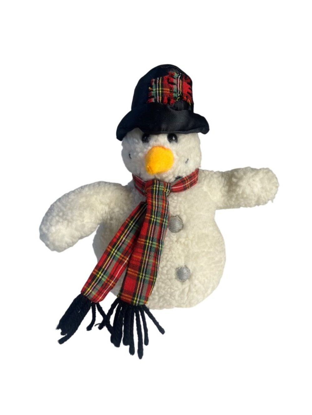 Play‎ By Play Plush Snowman With Hat Scarf 8.5 Inch Christmas Decoration